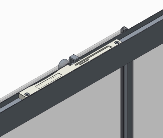Двері в нішу Koer SR SD05-120x200-TR-01 прозоре скло Easy Clean 6мм, хром (KR5405) - 7