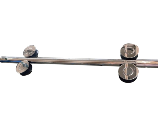 Двері в нішу Koer SR SD06-120x220-TR-01 прозоре скло Easy Clean 8мм, хром (KR5367) - 2