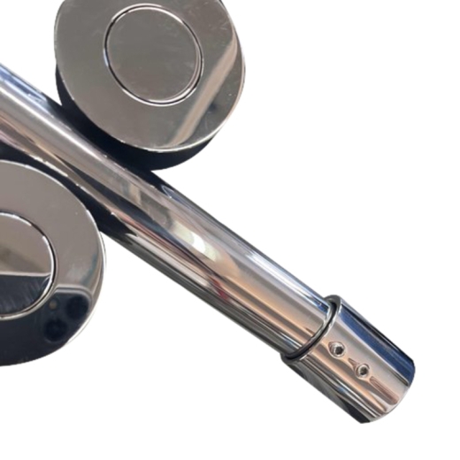 Двері в нішу Koer SR SD06-120x220-TR-01 прозоре скло Easy Clean 8мм, хром (KR5367) - 4