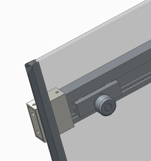Двері в нішу Koer SR SD02-140x200-TR-01 прозоре скло Easy Clean 8мм, хром (KR5383) - 4