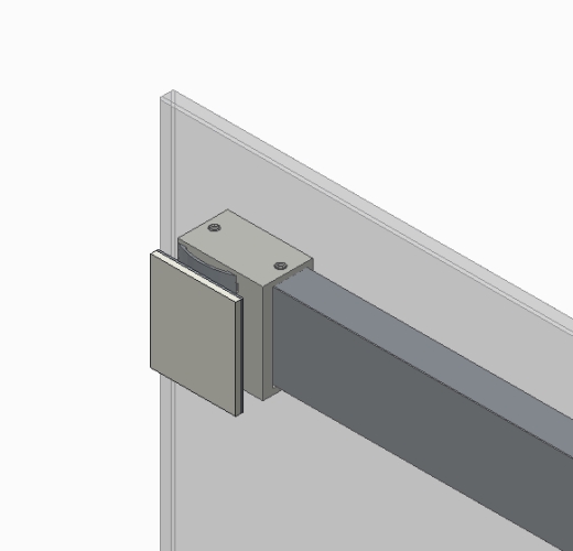 Двері в нішу Koer SR SD02-140x200-TR-01 прозоре скло Easy Clean 8мм, хром (KR5383) - 9