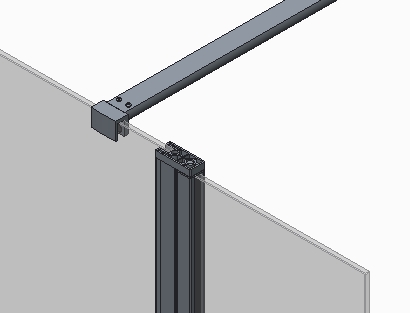 Душова перегородка Koer SR SP03-120x200-TR-01 Walk-In прозоре скло Easy Clean 8мм, хром (KR5398) - 6