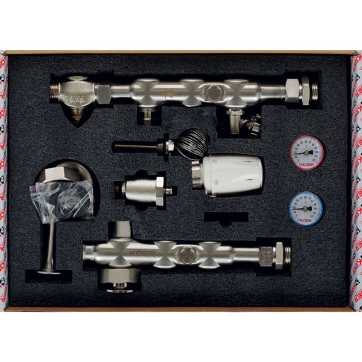 Смесительный узел Koer KR.S1022 (без байпаса) 1" НР SUS304 (KR2956) - 2