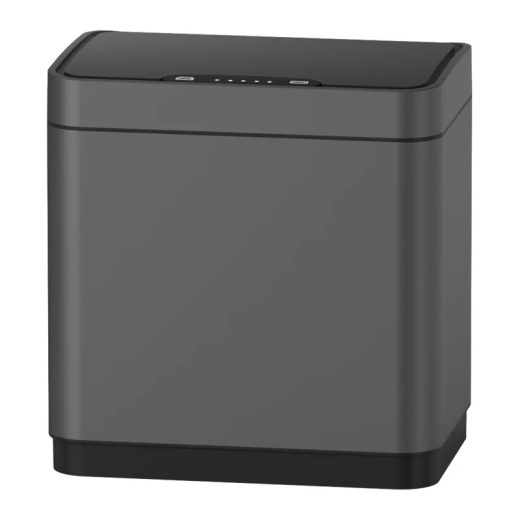 Мусорное ведро сенсорное прямоугольное Koer TC-020312-07 12 л цвет графит (KR5587) - 1