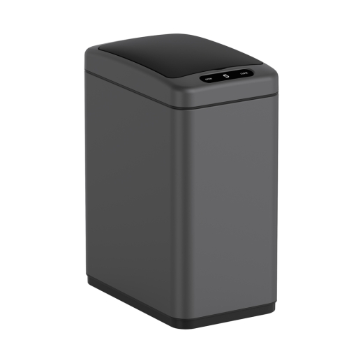 Мусорное ведро сенсорное прямоугольное Koer TC-020408-07 8 л цвет графит (KR5590) - 3