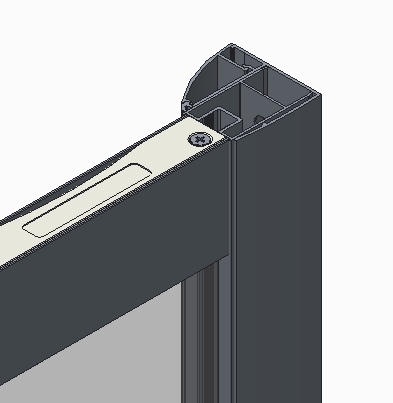 Бічна стінка до кабіни Koer SR SW05-90x200-TR-01 прозоре скло Easy Clean 6мм, хром (KR5407) - 5
