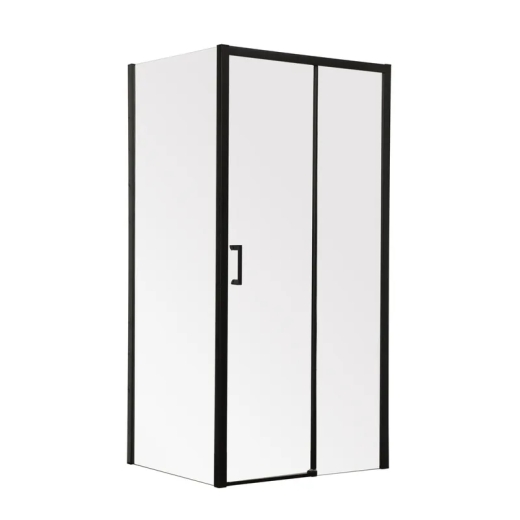 Душевая кабина без поддона Mixxus Premium DIVERSE SC03-100x80x195-TR Black прозрачное стекло 6мм (MI6866) - 1