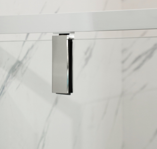Душевая кабина без поддона Mixxus Premium BEVEL SC01-90x90x195-TR Chrome прозрачное стекло 6мм (MI6863) - 6