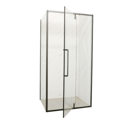 Душевая кабина без поддона Mixxus Premium BEVEL SC01-120x80x195-TR Black прозрачное стекло 6мм (MI6872) - 2
