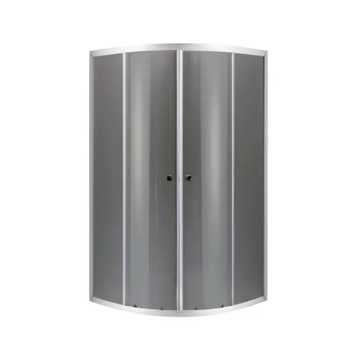 Душевая кабина без поддона Mixxus PLAIN SC01-90x90x185-GR CHROME серое тонированное стекло 4мм (MI6900) - 1