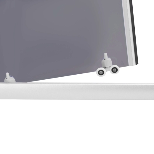 Душевая кабина без поддона Mixxus PLAIN SC01-90x90x185-GR CHROME серое тонированное стекло 4мм (MI6900) - 4