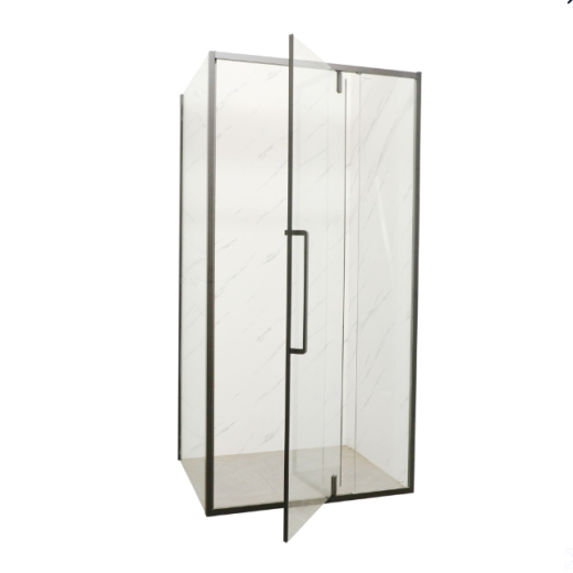 Душевая кабина без поддона Mixxus Premium BEVEL SC01-100x80x195-TR Black прозрачное стекло 6мм (MI6870) - 3