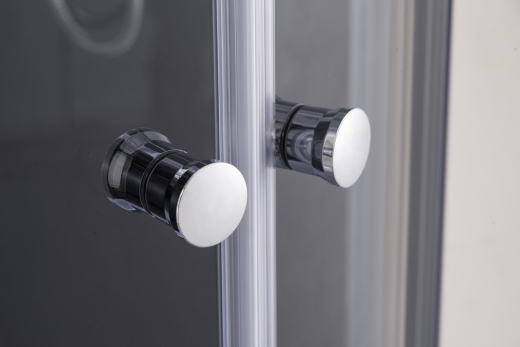 Душевая кабина без поддона Mixxus PLAIN SC01-90x90x185-TR CHROME прозрачное стекло 4мм (MI6899) - 8