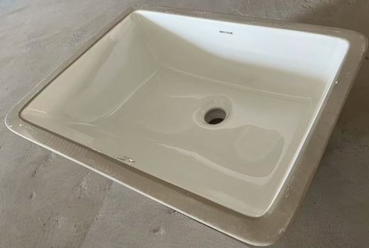 Раковина врізна під стільницю MIXXUS PREMIUM STYLE-1701 510х380х200mm з переливом (MP6567) - 4