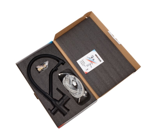 Змішувач для кухні MixxusPremium Gravity 021 BLACK REFL.BLACK (MI6978) - 7