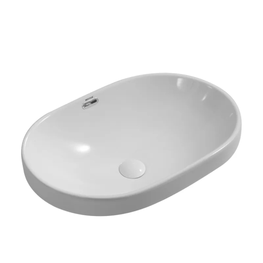 Раковина врезная на столешницу Mixxus Premium ELLIPSE-1601 600х400х190mm с переливом (MP6569) - 1