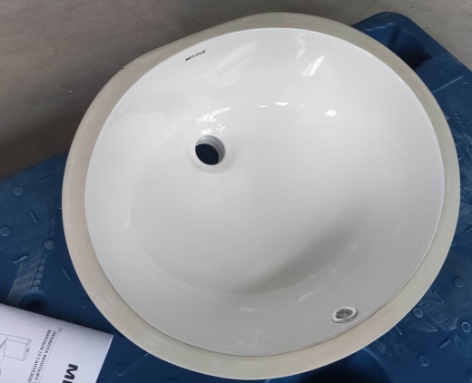 Раковина врізна під стільницю MIXXUS PREMIUM TOPPER-1701 495х405х205mm з переливом (MP6568) - 4