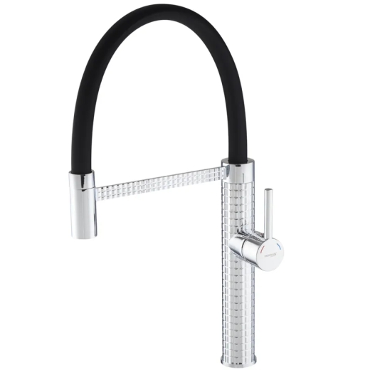 Змішувач для кухні Mixxus Premium Oliwer 017 REFL.BLACK (MI6965) - 1