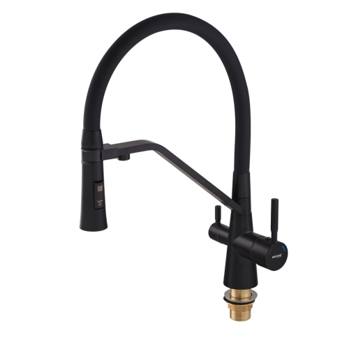 Змішувач для кухні Mixxus Premium Magnet 021 BLACK REFL.BLACK (MI6974) - 2