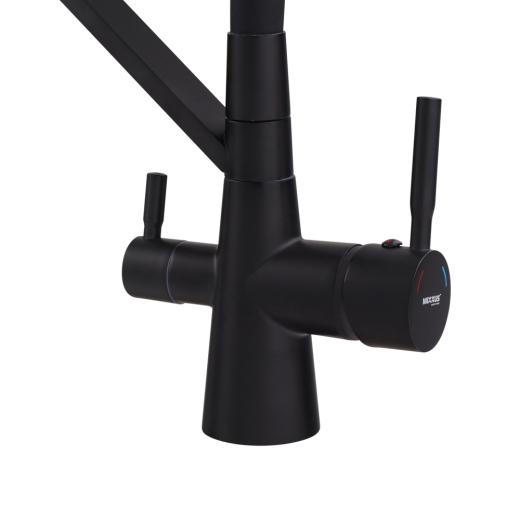 Змішувач для кухні Mixxus Premium Magnet 021 BLACK REFL.BLACK (MI6974) - 4
