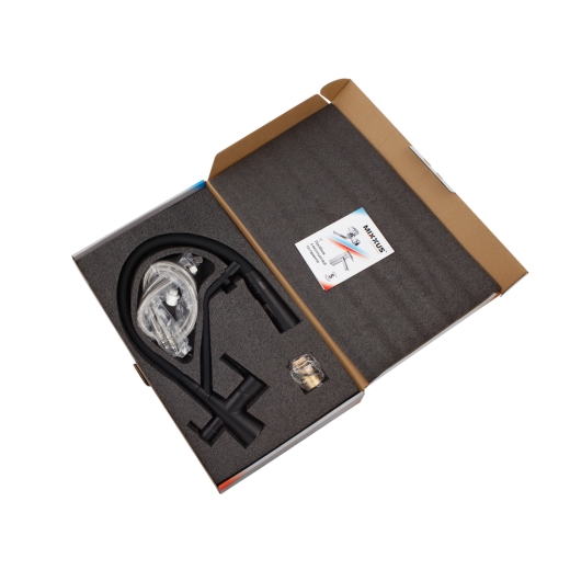 Змішувач для кухні Mixxus Premium Magnet 021 BLACK REFL.BLACK (MI6974) - 6