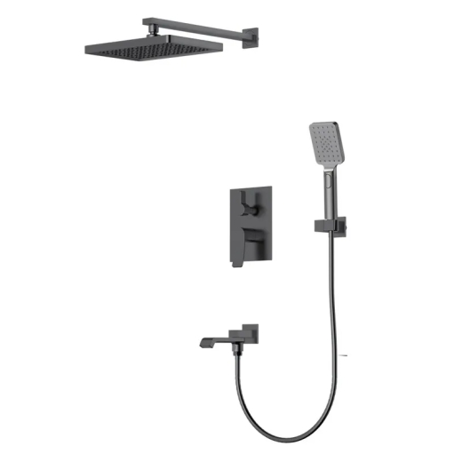 Встраиваемая душевая система Mixxus Premium DALI 009 INNER BOX Graphite (MI6761) - 1
