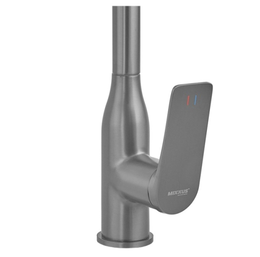 Змішувач для кухні Mixxus Premium DERBY 014 (NUT) GRAPHITE (MI6611) - 3