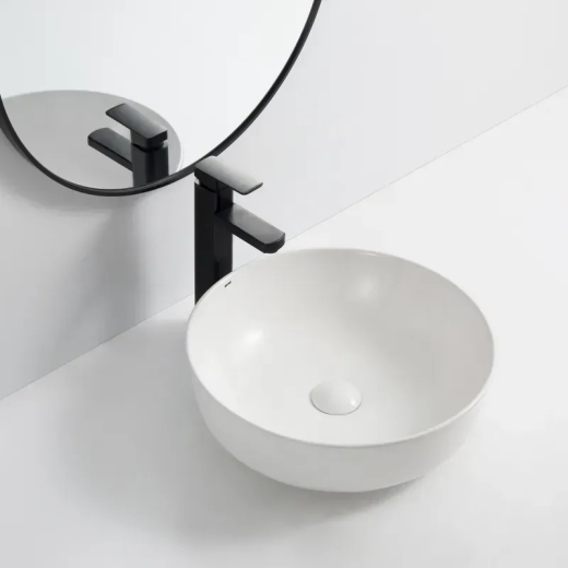 Раковина накладная Mixxus Premium ELLIPSE-0101 415х415х135mm (MP6531) - 2