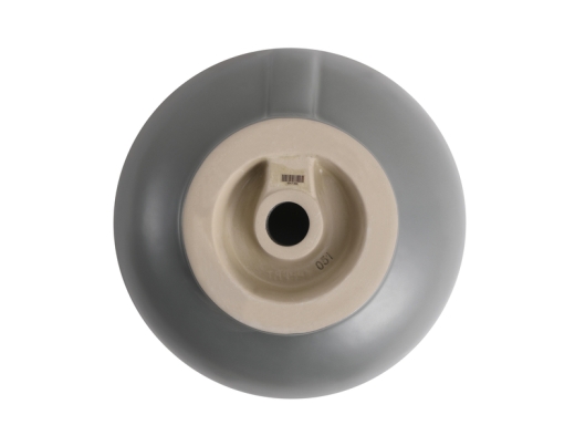 Раковина накладна Mixxus Premium TOPPER-0201 GRAY 410x410x165mm з переливом (MP6649) - 8