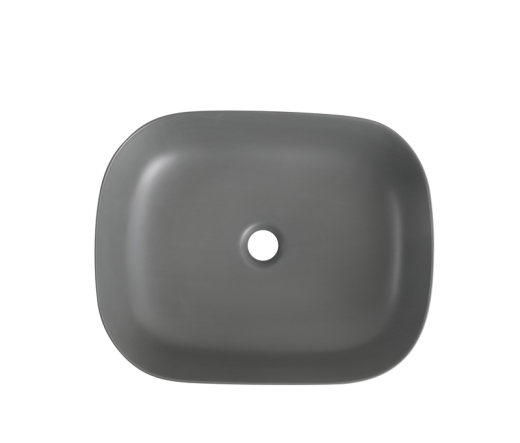 Раковина накладная Mixxus Premium DIVERSE-0115 GRAY 490x395x135mm (MP6650) - 3