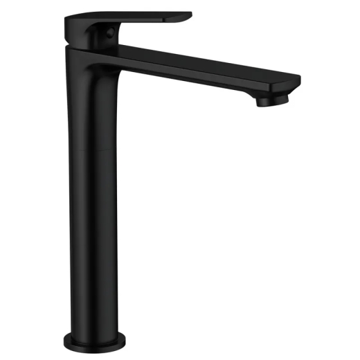 Смеситель для умывальника Mixxus Premium MONE 001 NUT HIGH Black (MI6775) - 1