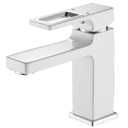 Смеситель для умывальника Mixxus Premium DANTE 001 NUT White-Chrome (MI6792) - 1