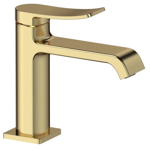 Смеситель для умывальника Mixxus Premium DALI 001 NUT Brushed Gold (MI6762) - 1