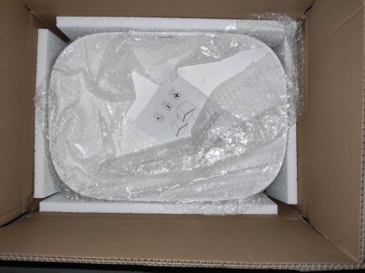 Раковина накладна Mixxus Premium DIVERSE-0112 MARBLE 455х325х135mm (MP6543) - 7