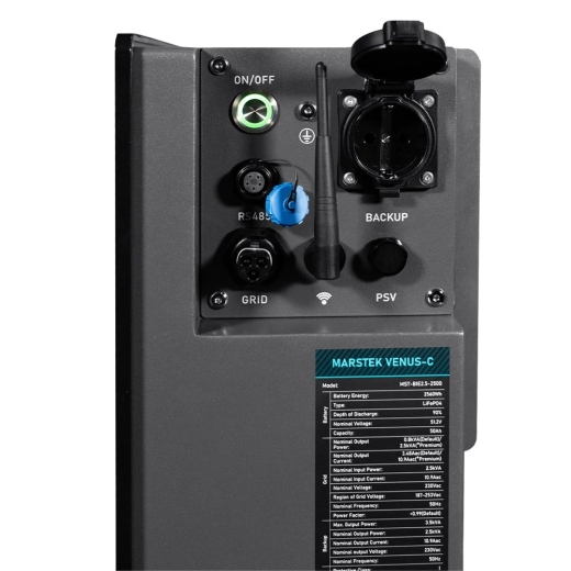 Система накопичення енергії All-in-one Marstek Venus C, 2.5 кВт, LifePO4 2.56 кВт*год, IP65 (42-00304) - 10