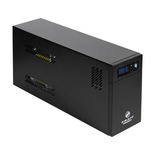 Источник бесперебойного питания Kraft KRF-1200VA/720W(LED)LiFePO4 UPS (42-00166) - 3