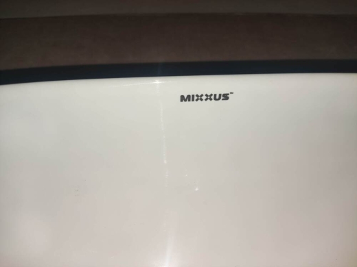 Раковина накладная Mixxus Premium DIVERSE-0112 WHITE-BLACK 455х325х135mm (MP6542) - 7