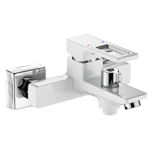 Смеситель для ванны Mixxus Premium DANTE 009 EURO White-Chrome (MI6795) - 1