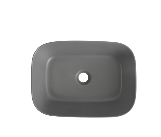 Раковина накладна Mixxus Premium DIVERSE-0116 GRAY 455x330x135mm (MP6651) - 3
