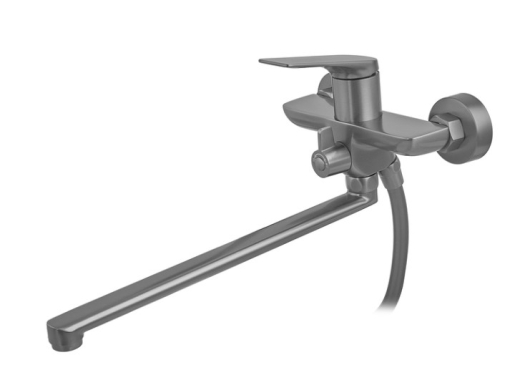 Смеситель для ванны Mixxus Premium DERBY 006 (EURO) GRAPHITE (MI6608) - 2