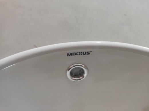 Раковина накладна Mixxus Premium ELLIPSE-0205 430х430х175mm з переливом (MP6530) - 6