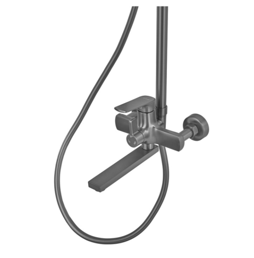 Душова колона зі змішувачем Mixxus Premium MONE 009-J Graphite (MI6783) - 3