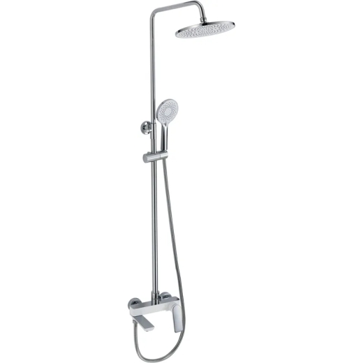 Душова колона Mixxus Premium DERBY 009-J WHITE-CHROME зі змішувачем (MI6616) - 1