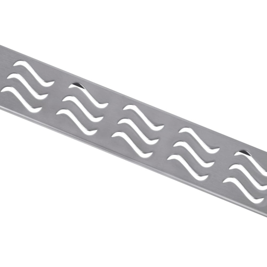 Душевой линейный трап ITAL IT03-FT11/700 Brushed nickel, комбинированный затвор (IT03-FT11/700) - 3