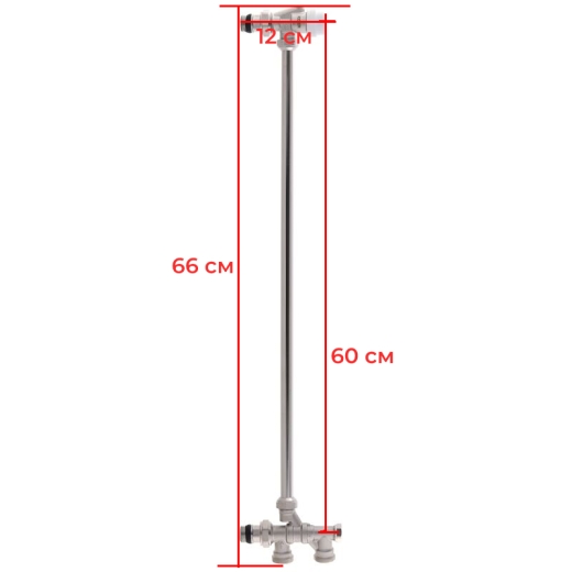 Блок нижнього підключення радіатора з трубкою Koer KR.1135 (KR2896) - 2