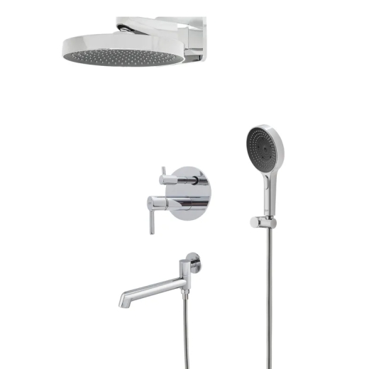 Встраиваемая душевая система Koer KB-66029-01 3 функции, цвет хром (KR5483) - 1