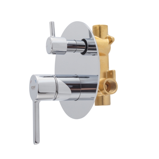 Встраиваемая душевая система Koer KB-66029-01 3 функции, цвет хром (KR5483) - 8