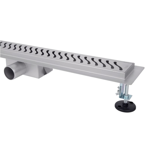 Душевой линейный трап ITAL IT02-FT09/700 Brushed nickel, комбинированный затвор (IT02-FT09/700) - 3