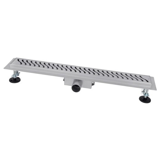 Душевой линейный трап ITAL IT02-FT09/800 Brushed nickel, комбинированный затвор (IT02-FT09/800) - 1