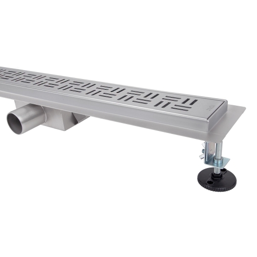 Душевой линейный трап ITAL IT02-FT20/600 Brushed nickel, комбинированный затвор (IT02-FT20/600) - 2